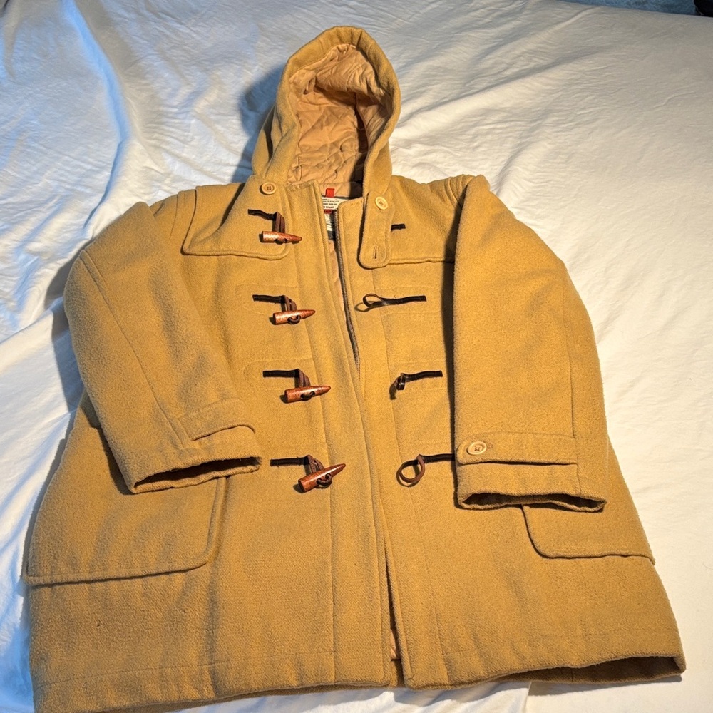 Abercrombie & Fitch Beige Outerwear coat